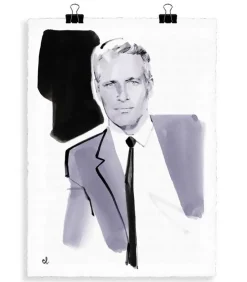 Portrait P1 Paul Newman 56 X 76 Cm