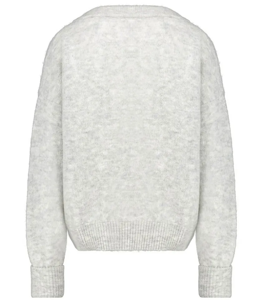 Pull Col Bateau Vitow Gris Clair Chine