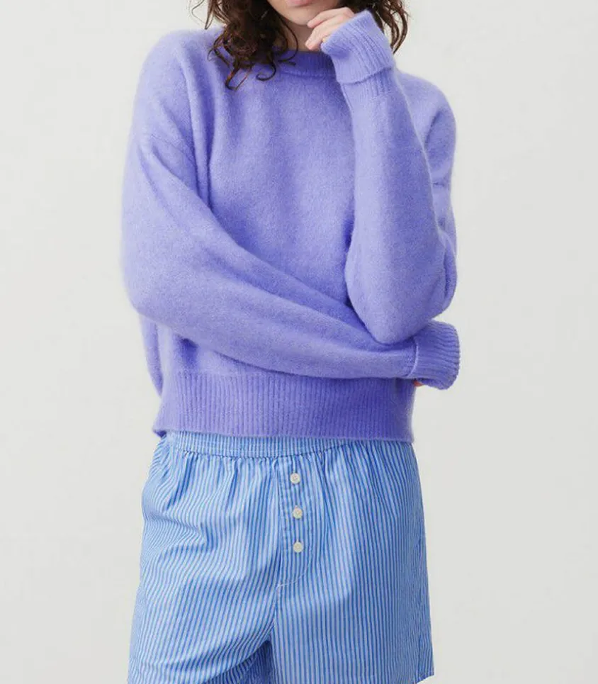 Pull Col Bateau Vitow Iris Chine