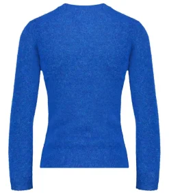 Pull En Alpaga Ania Bleu