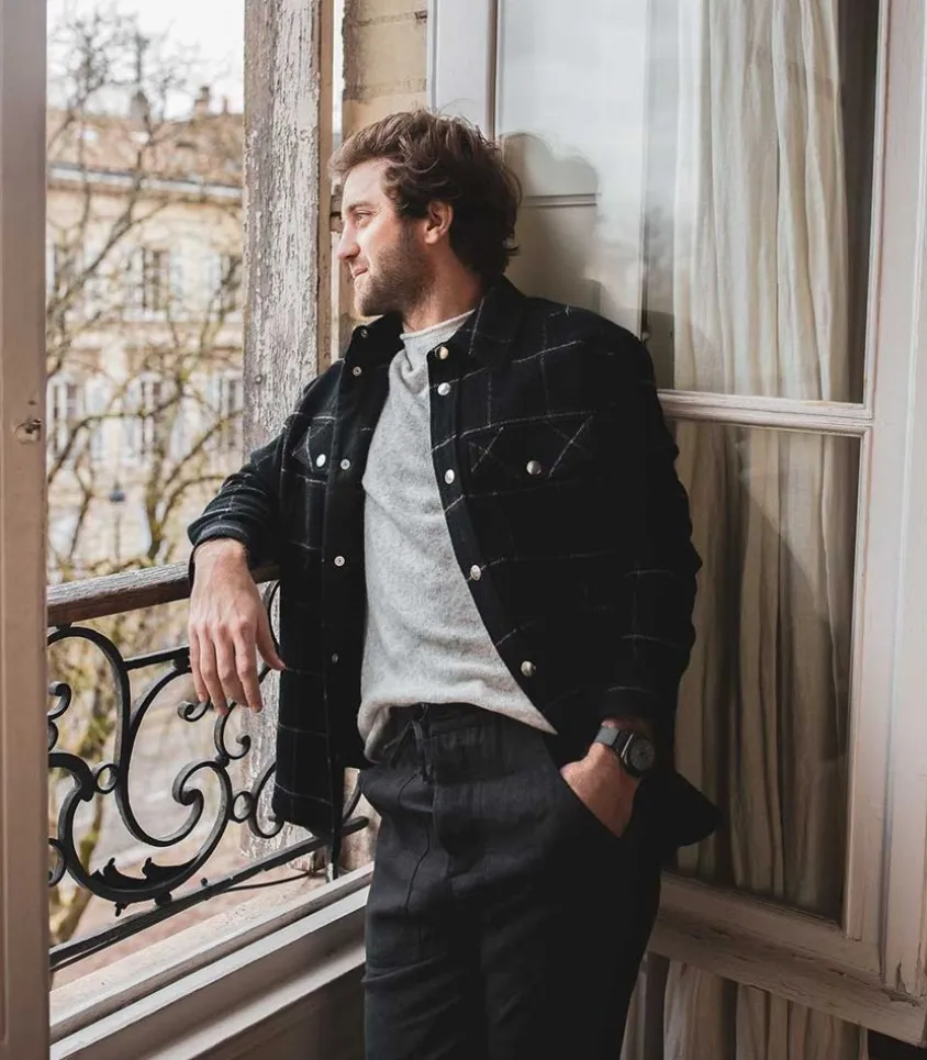 Pull Homme Col Bateau Damsville