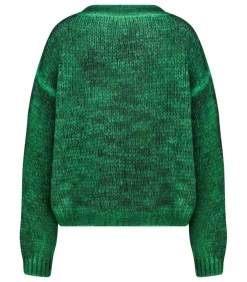 Pull Scolla Col En V Menthe