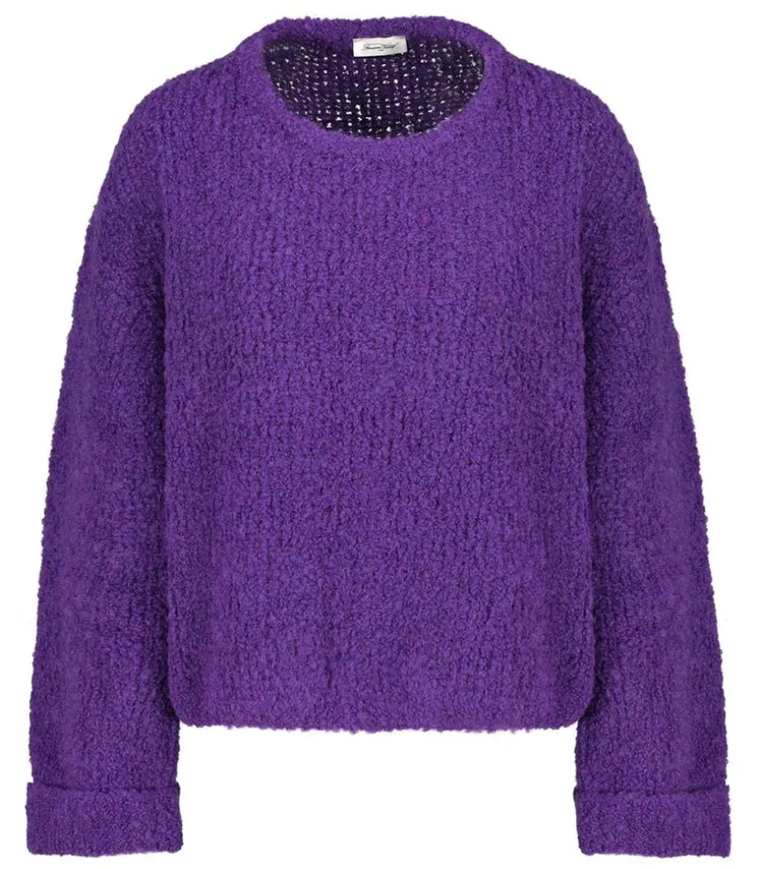 Pull Zolly Aubergine Chine