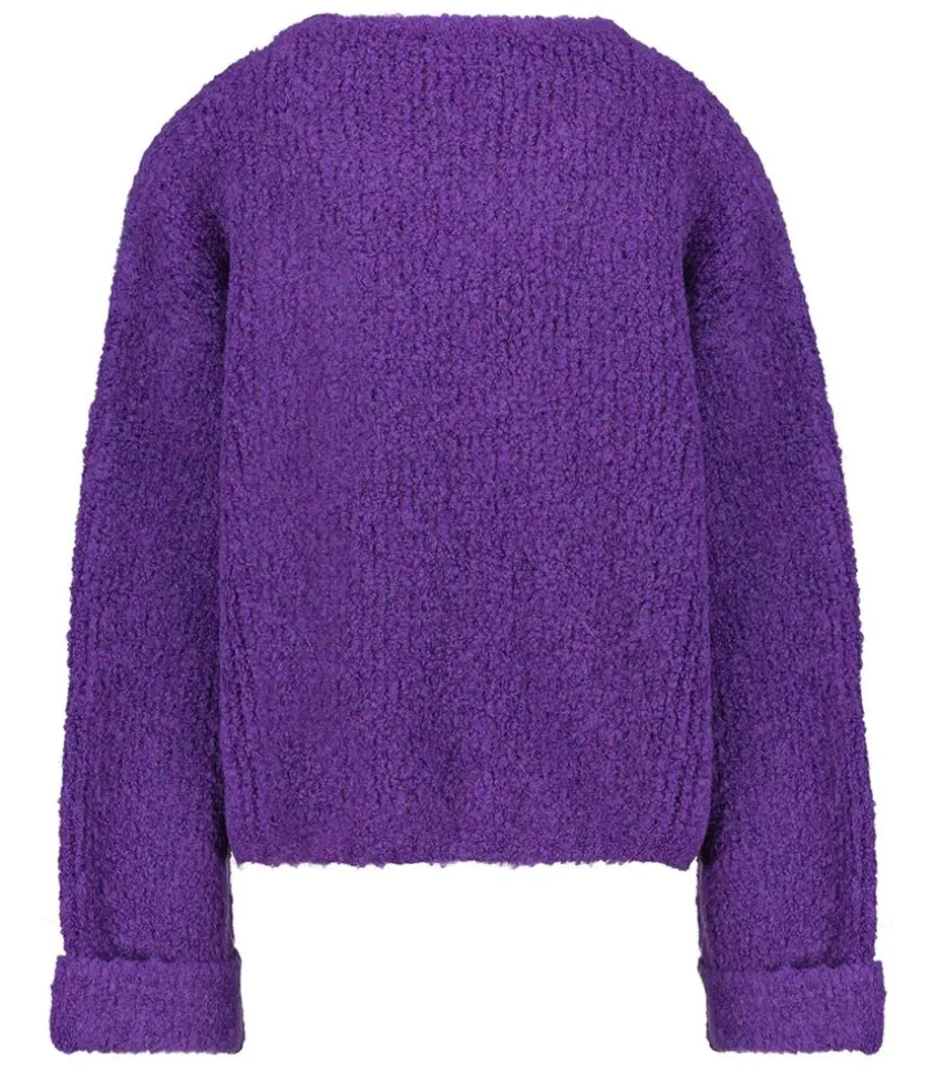 Pull Zolly Aubergine Chine