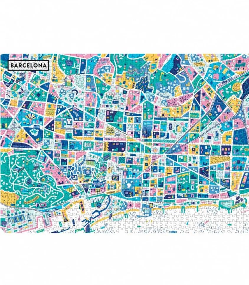 Puzzle Corbineau Barcelone 1000 Pieces