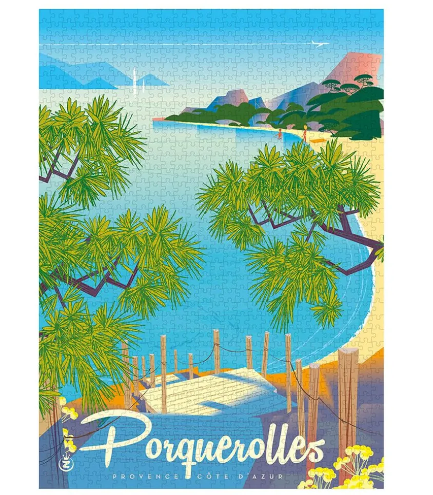 Puzzle Monsieur Z Allee Porquerolles