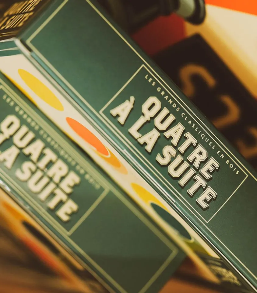 Quatre A La Suite En Bois Professor Puzzle