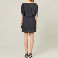 Robe Courte Alexandrie Bleu Nuit