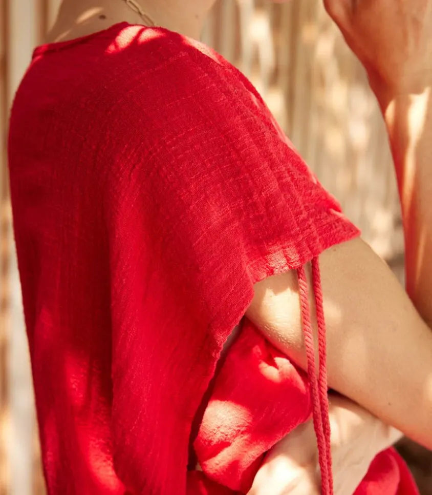 Robe Courte Alexandrie Fire X Jane De Boy