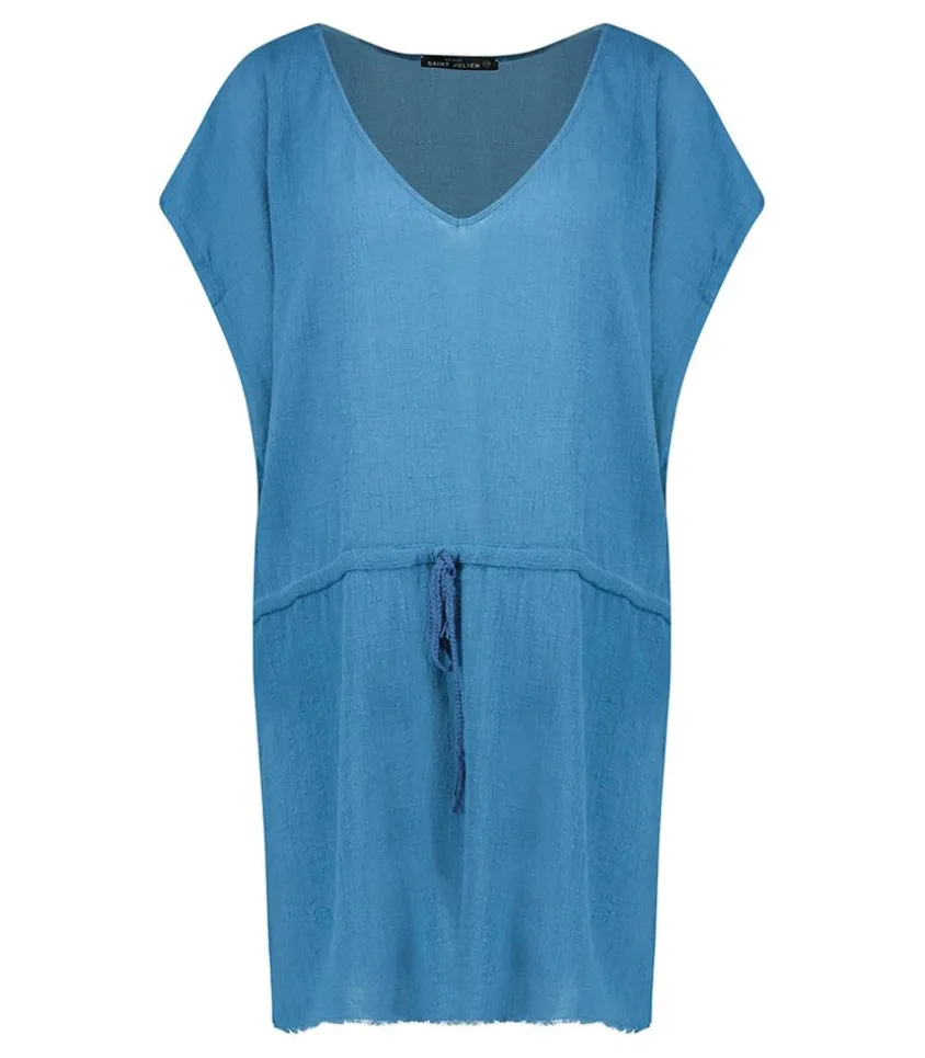 Robe Courte Alexandrie Petrole