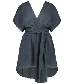 Robe Courte Empire Bleu Marine