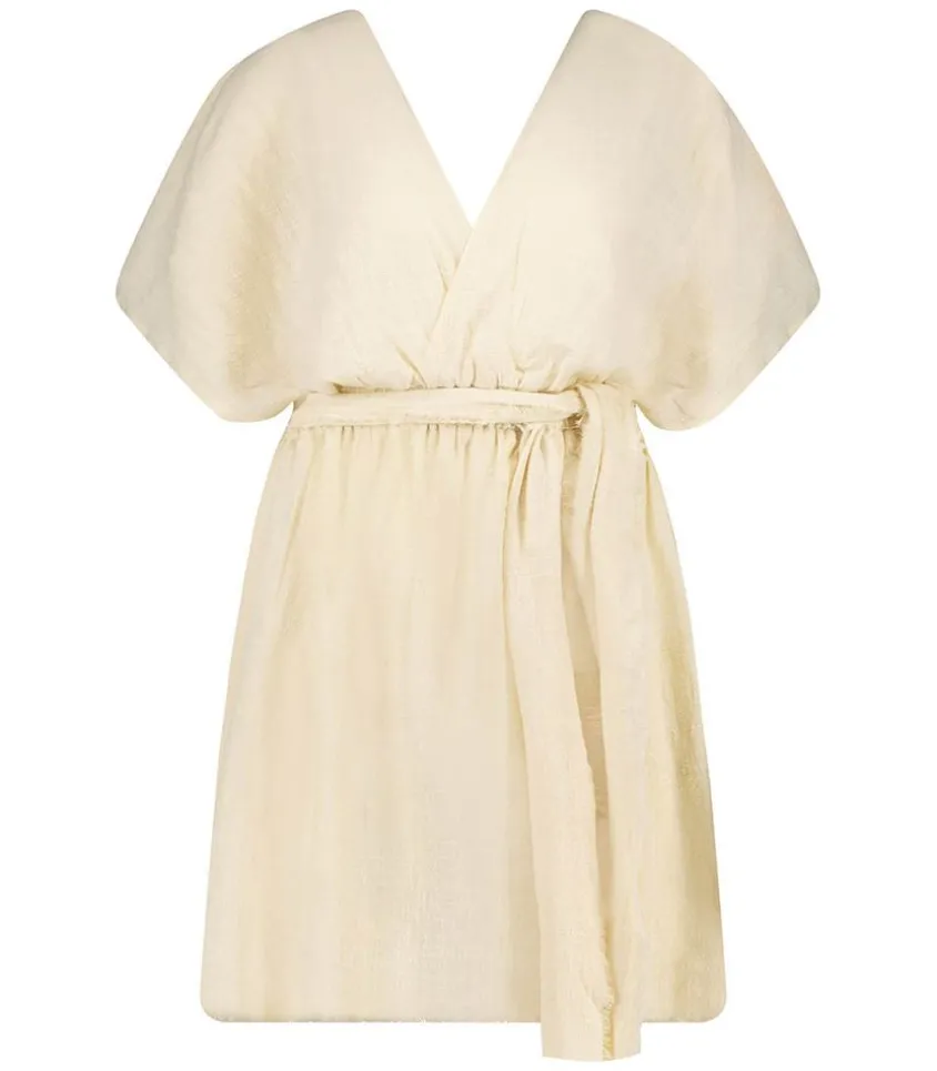 Robe Courte Empire Cream