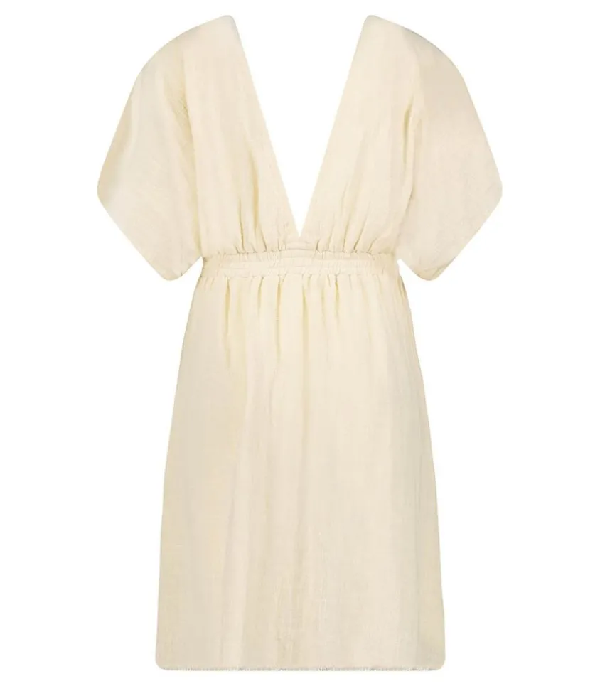Robe Courte Empire Cream