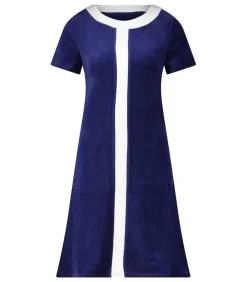 Robe Diana Bleu Nuit & Blanche
