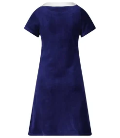 Robe Diana Bleu Nuit & Blanche
