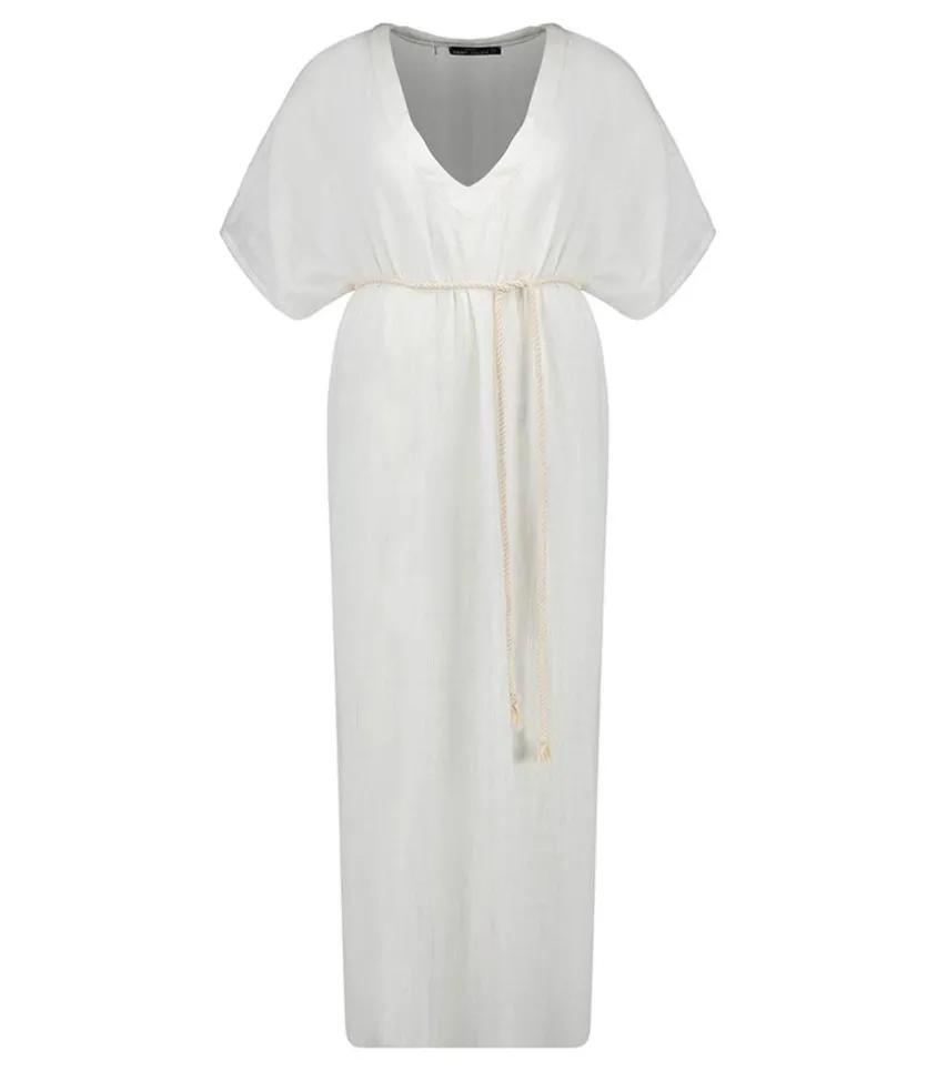 Robe Kaftan Palma De Mallorca Off White