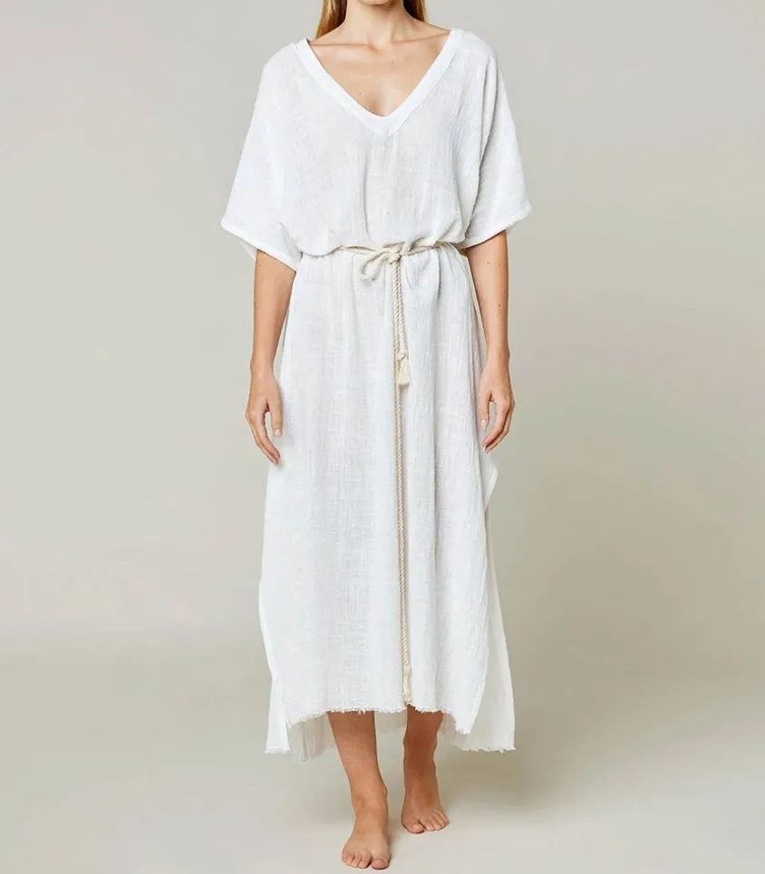 Robe Kaftan Palma De Mallorca Off White