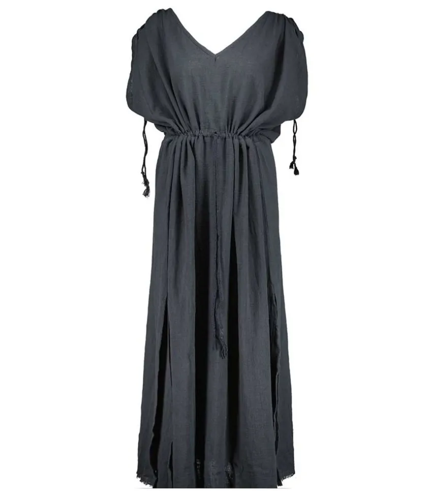 Robe Longue Alexandrie Bleu Nuit