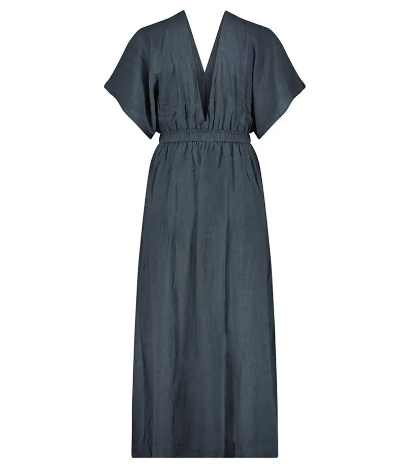 Robe Longue Empire Bleu Marine