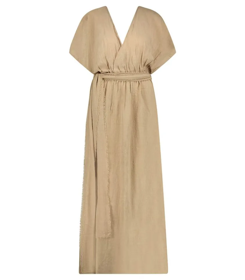 Robe Longue Empire Cafe Latte