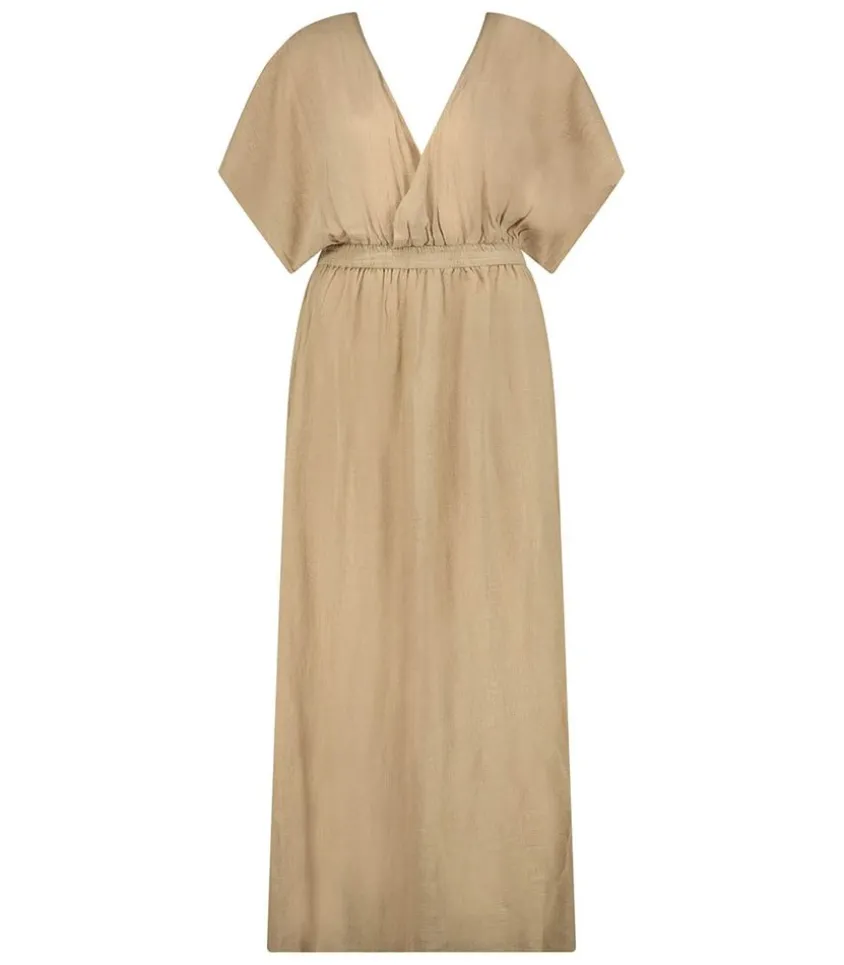 Robe Longue Empire Cafe Latte