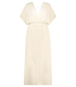 Robe Longue Empire Cream