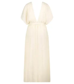 Robe Longue Empire Cream