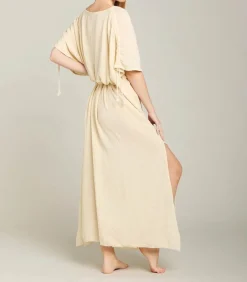 Robe Longue Kaftan Cream