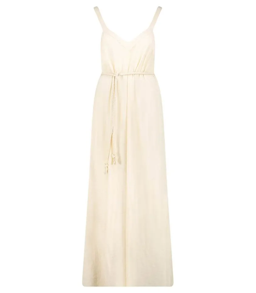 Robe Longue Palma De Mallorca Cream