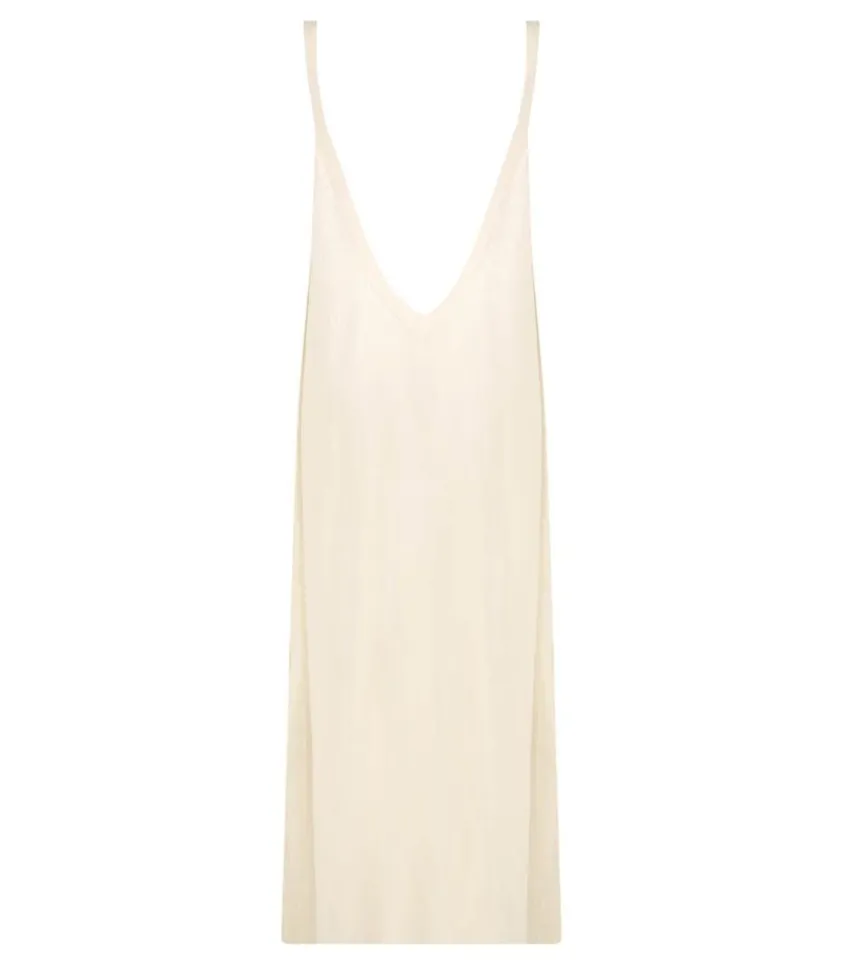 Robe Longue Palma De Mallorca Cream