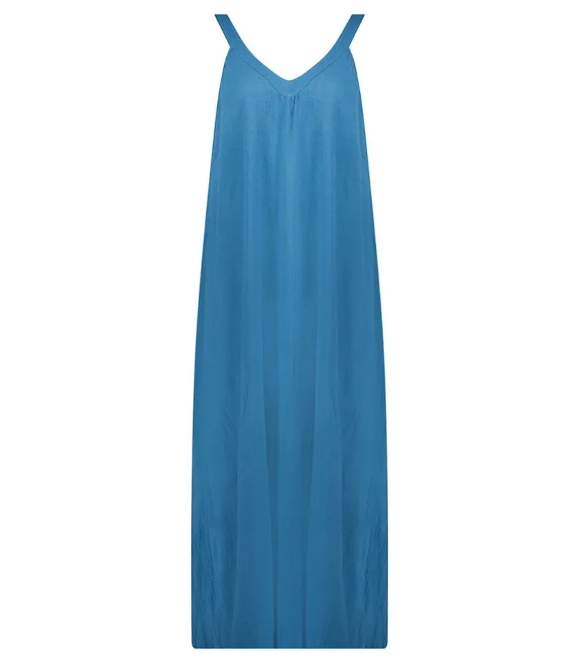 Robe Longue Palma De Mallorca Petrole