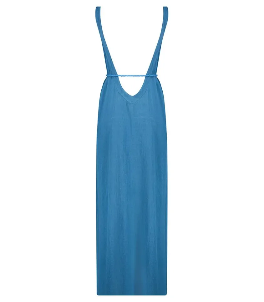 Robe Longue Palma De Mallorca Petrole