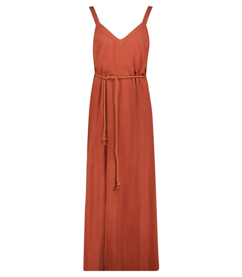Robe Longue Palma De Mallorca Terracotta