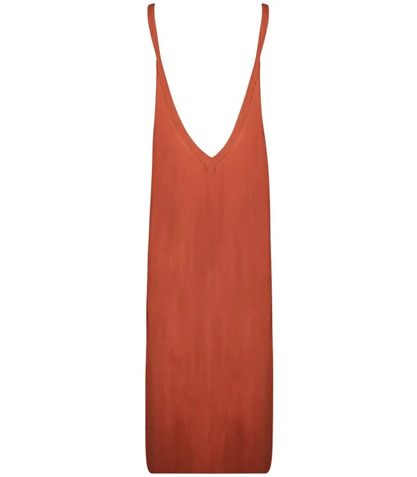 Robe Longue Palma De Mallorca Terracotta