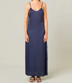 Robe Longue Rio Bleu Marine