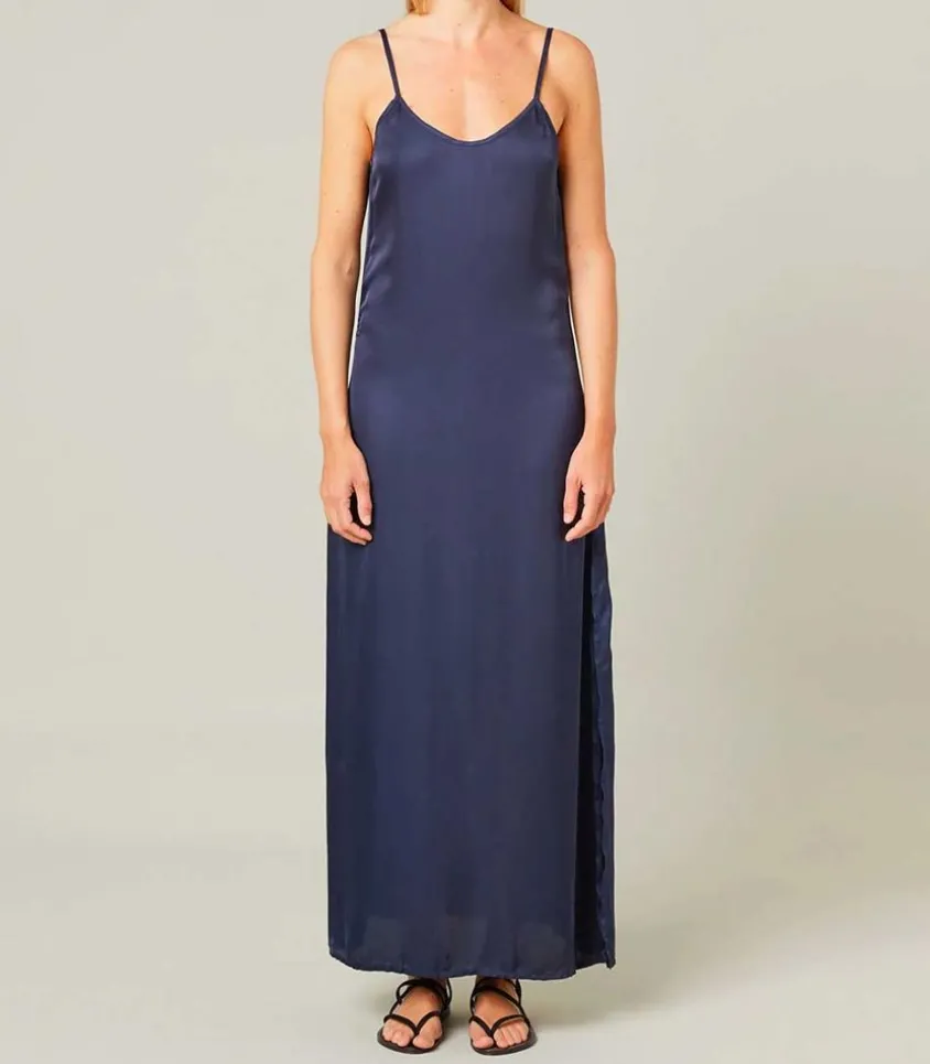 Robe Longue Rio Bleu Marine