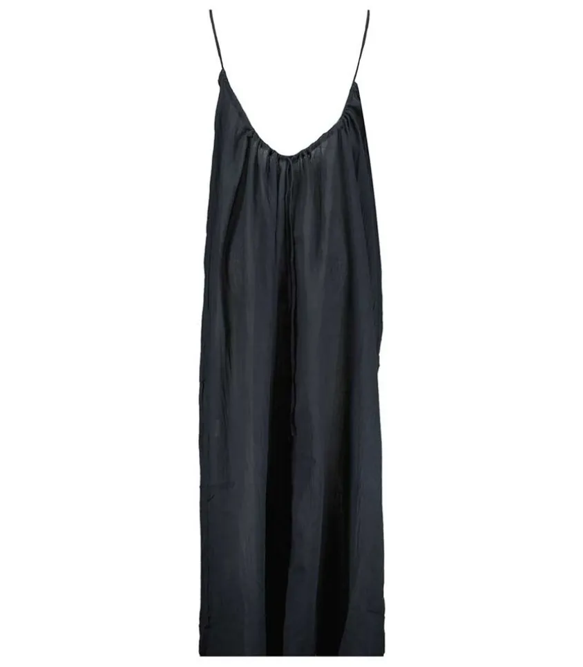 Robe Plissee Palm Beach Bleu Nuit