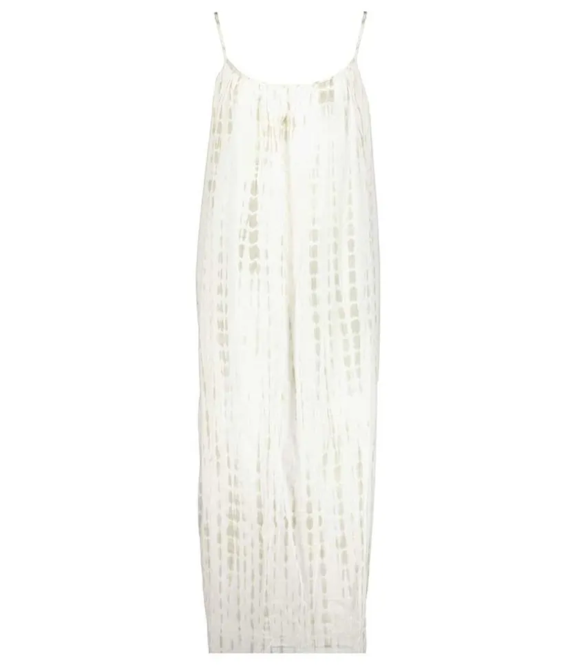 Robe Plissee Palm Beach Tie & Dye Water Green