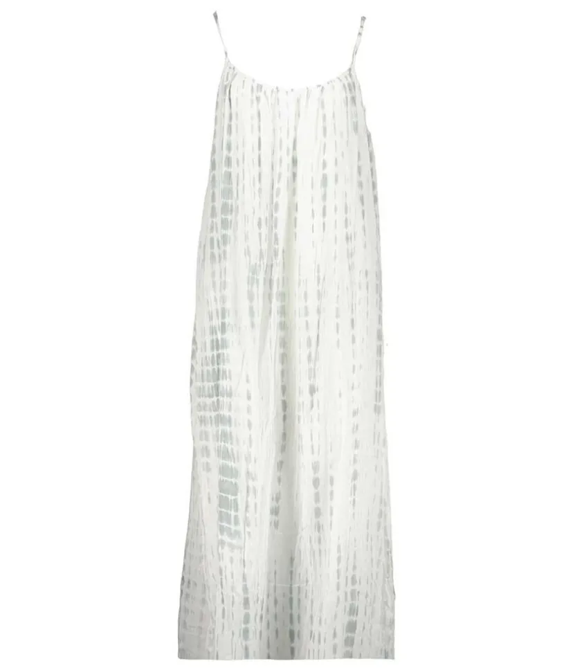 Robe Plissee Palm Beach Tie & Dye Blue/Grey