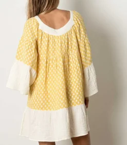 Robe Talitha Mini Blockprint Colorblock