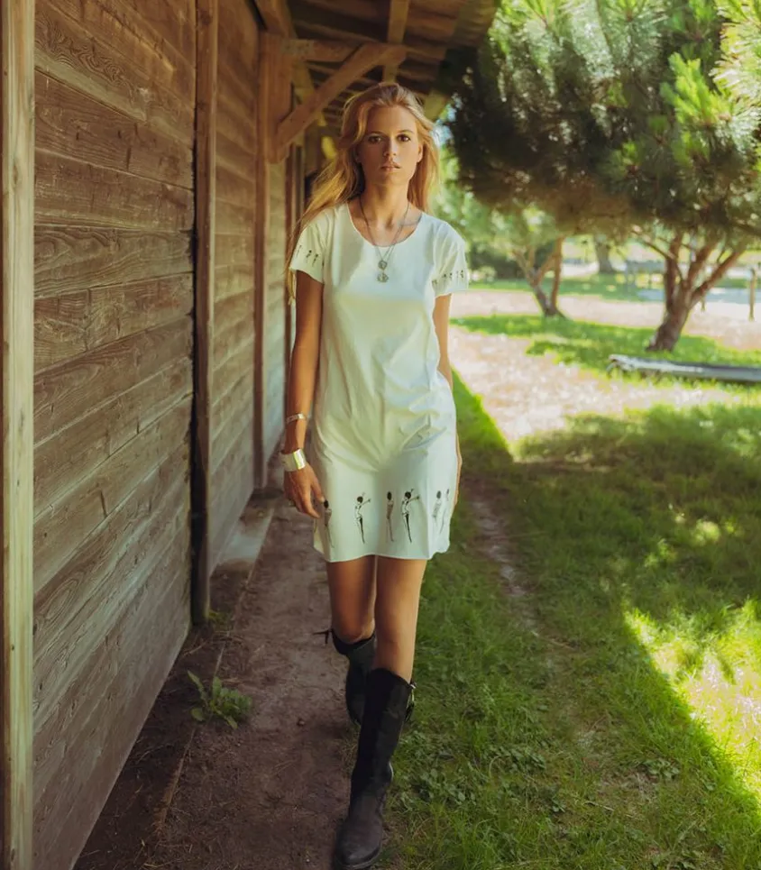 Robe Tee-Shirt Bikini Line X Jane De Boy