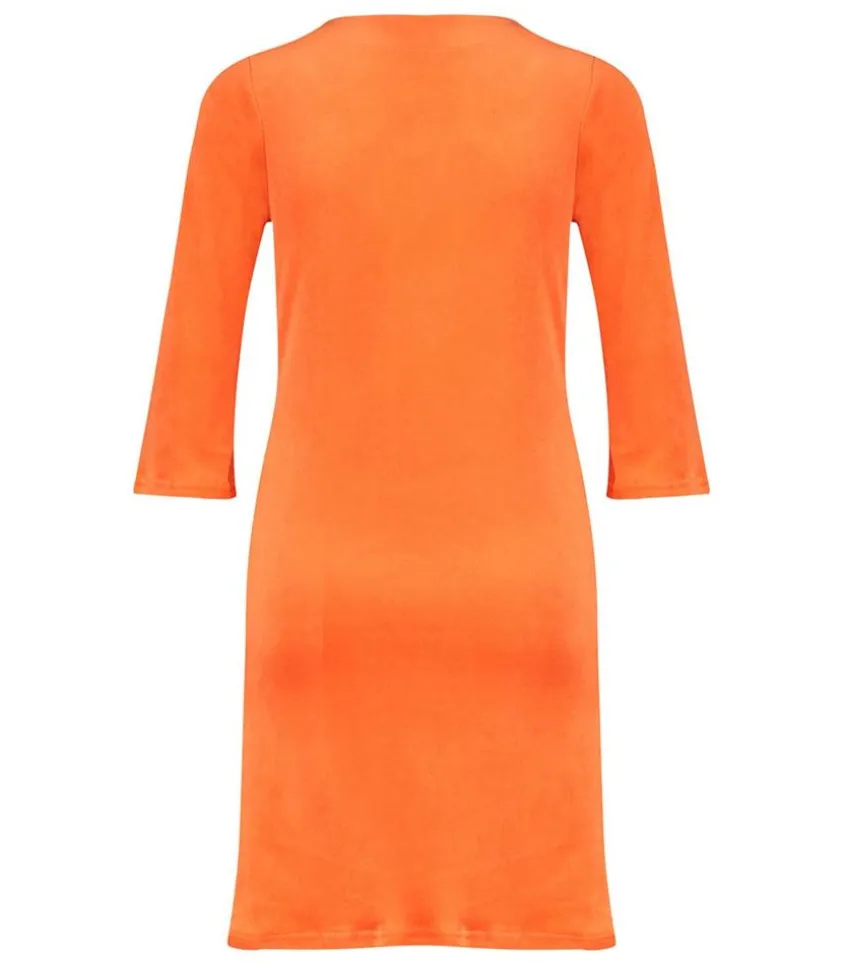 Robe Verushka Orange Mecanique X Jane De Boy