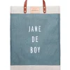 Sac Equitable Market Bag Jane De Boy Charcoal