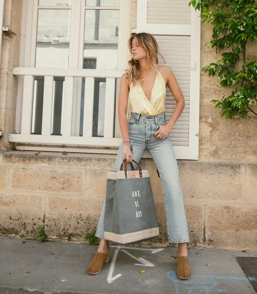 Sac Equitable Market Bag Jane De Boy Charcoal