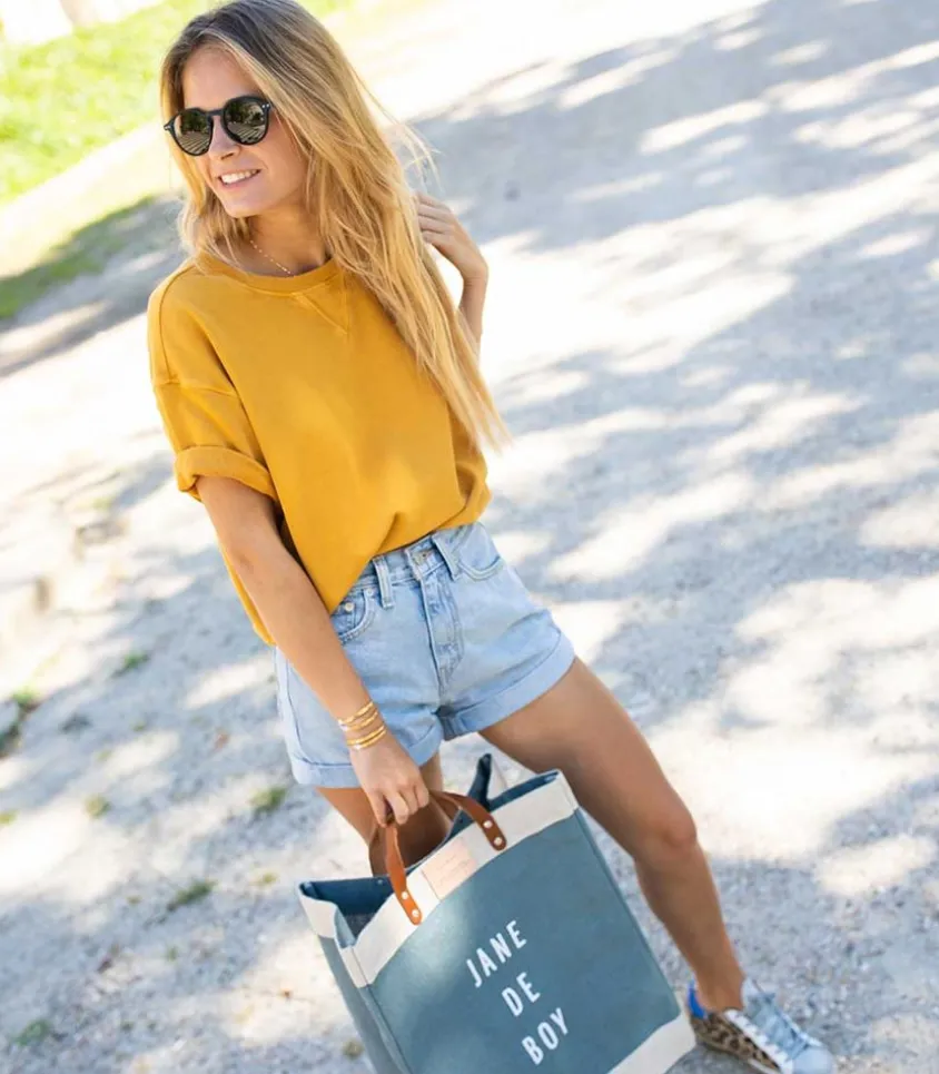 Sac Equitable Market Bag Jane De Boy Charcoal