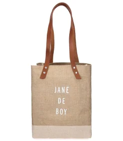 Sac Equitable Wine Bag Jane De Boy Natural
