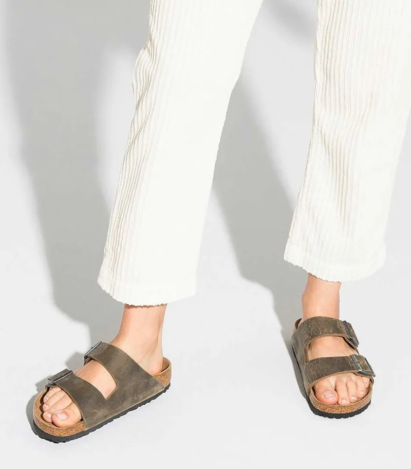 Sandales Arizona Faded Khaki Etroite