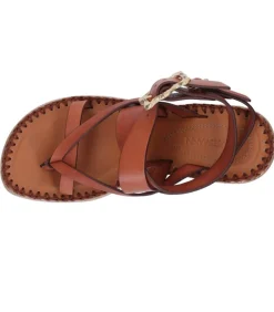 Sandales Compensees A Brides Multiples