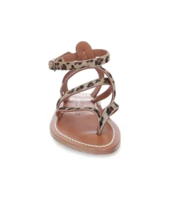 Sandales Epicure Imprime Leopard