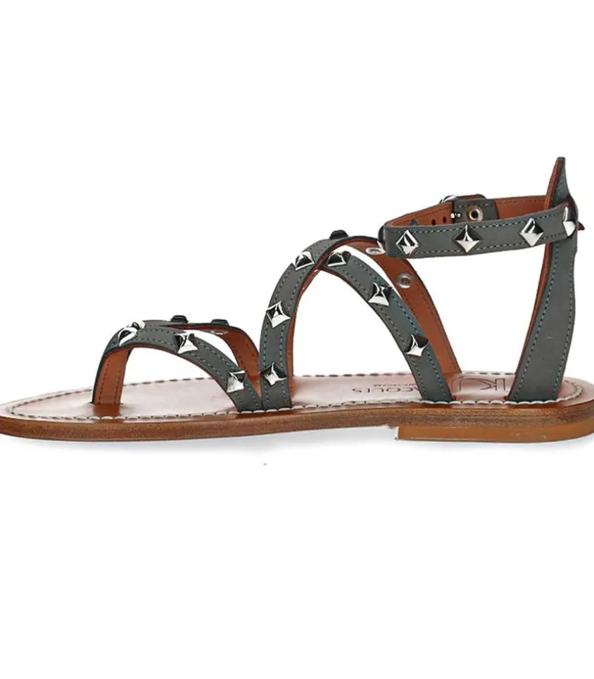 Sandales Epicurepyr Nubuck Gris